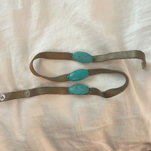 Turquoise wrap bracelet